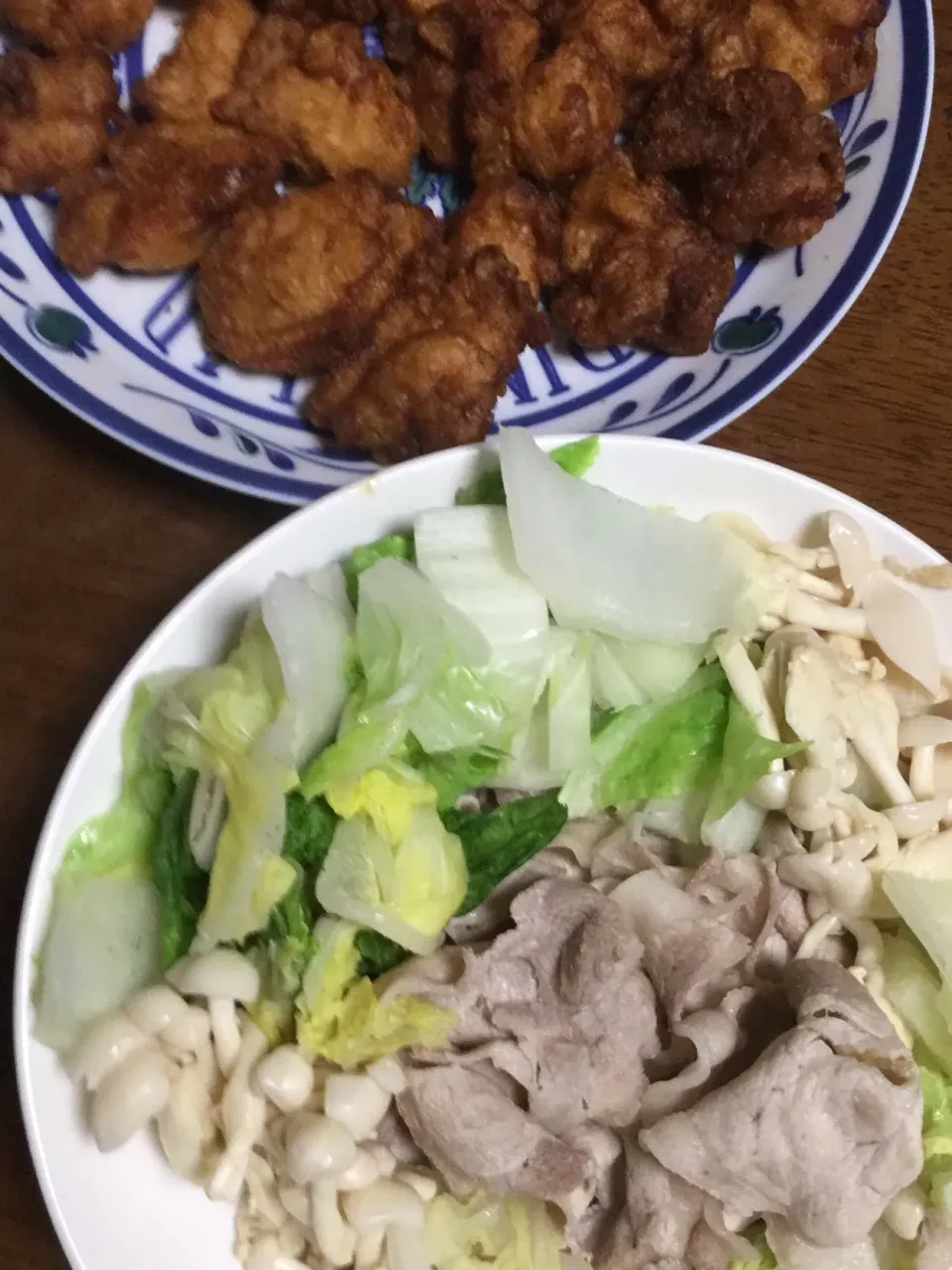 豚冷しゃぶ    唐揚げ|掛谷節子さん