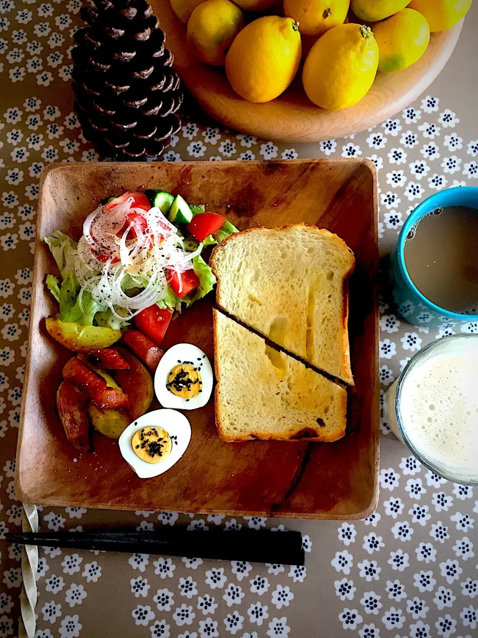 モーニングセット ジャーマンポテト添え|えのさん