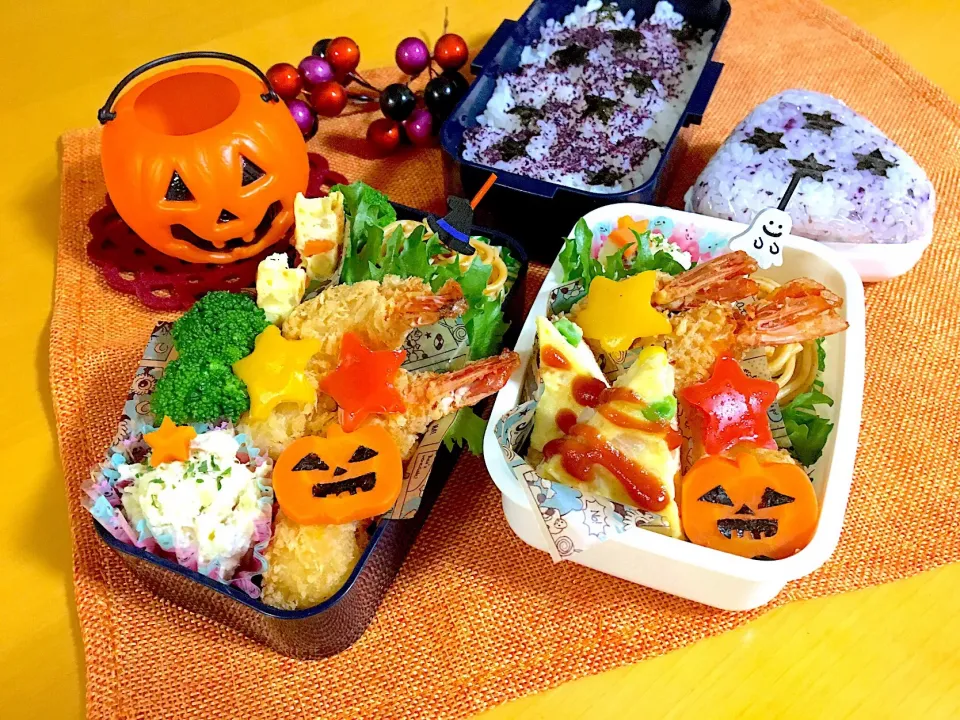 娘用❃部活＆学童弁当  #ハロウィン弁当|tokkoさん