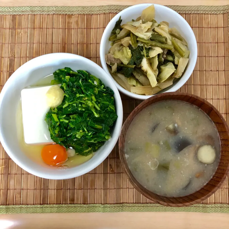 今日の昼食|としぼーさん