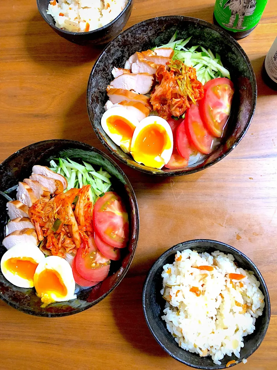 冷麺と五目御飯|ゆうゆうさん