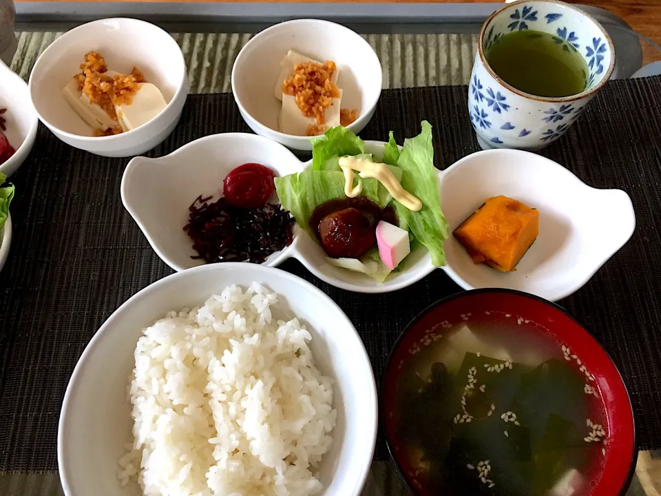 Snapdishの料理写真:男前美容師の朝食2018年9月23日|Booパパさん