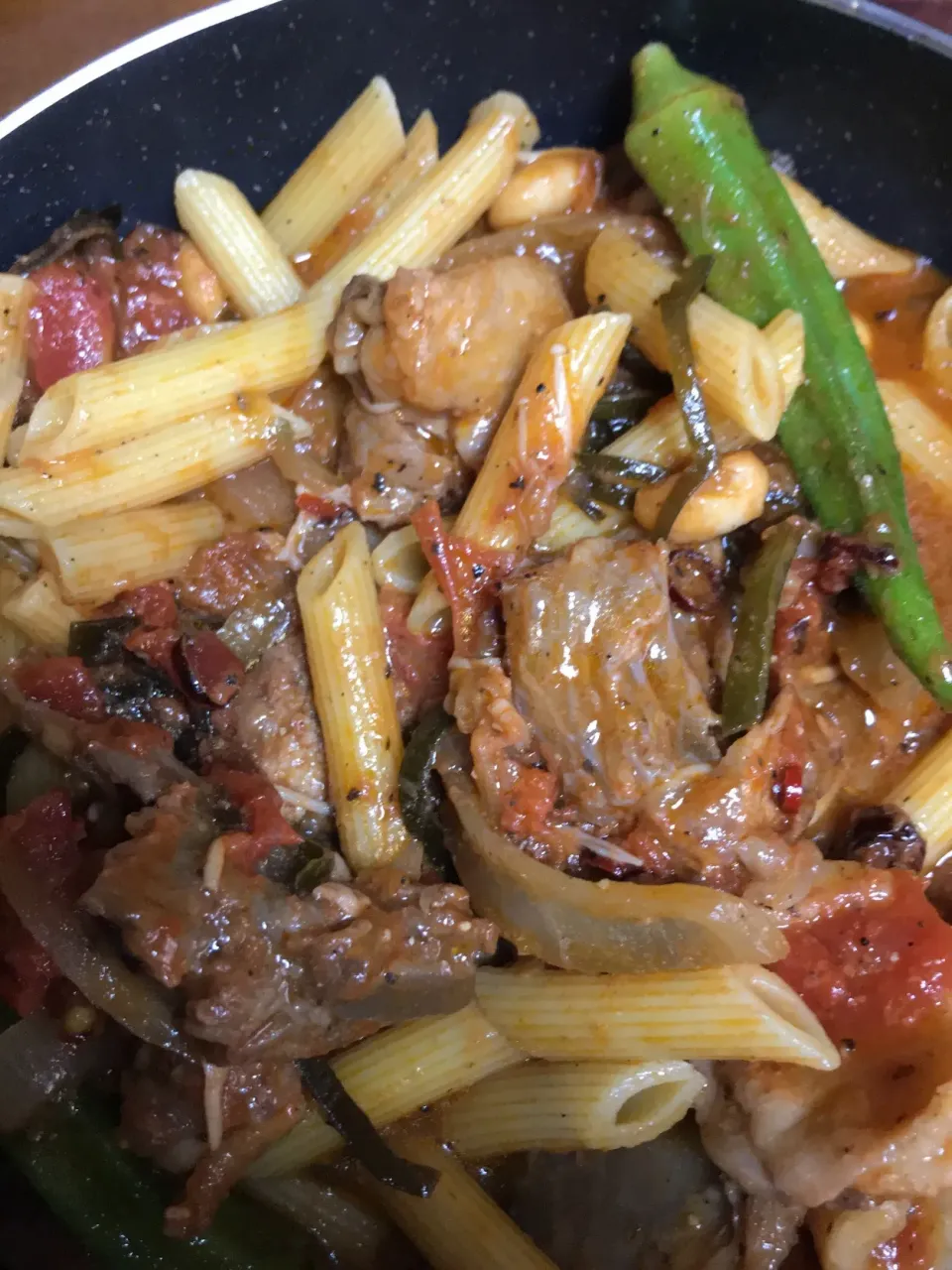 トマト🍅鶏肉オクラの煮込み|角田　恭子さん