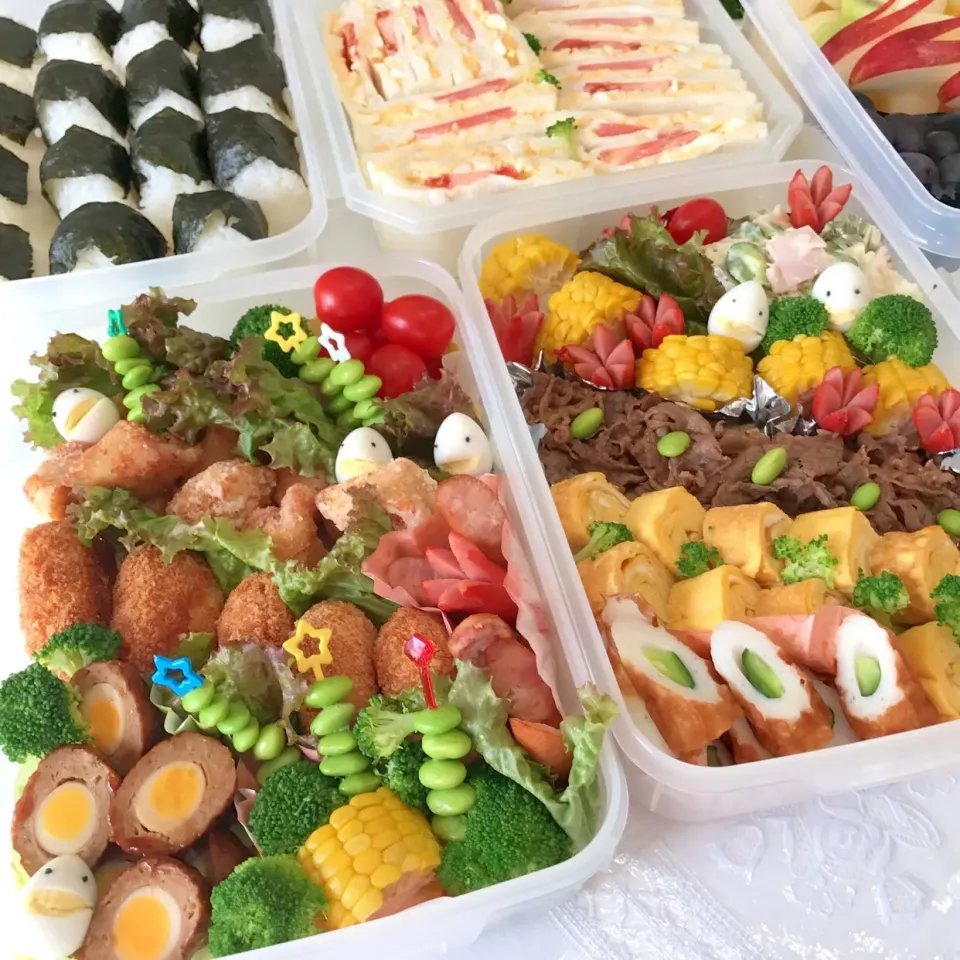 Snapdishの料理写真:運動会お弁当|TAYOKOさん