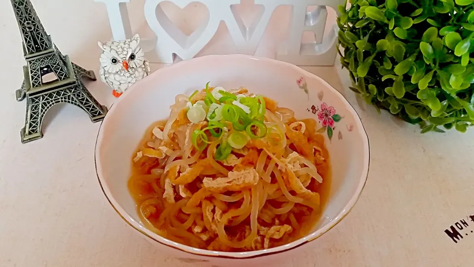 ♡しらたきとあげの甘辛煮♡|ずんこたんさん