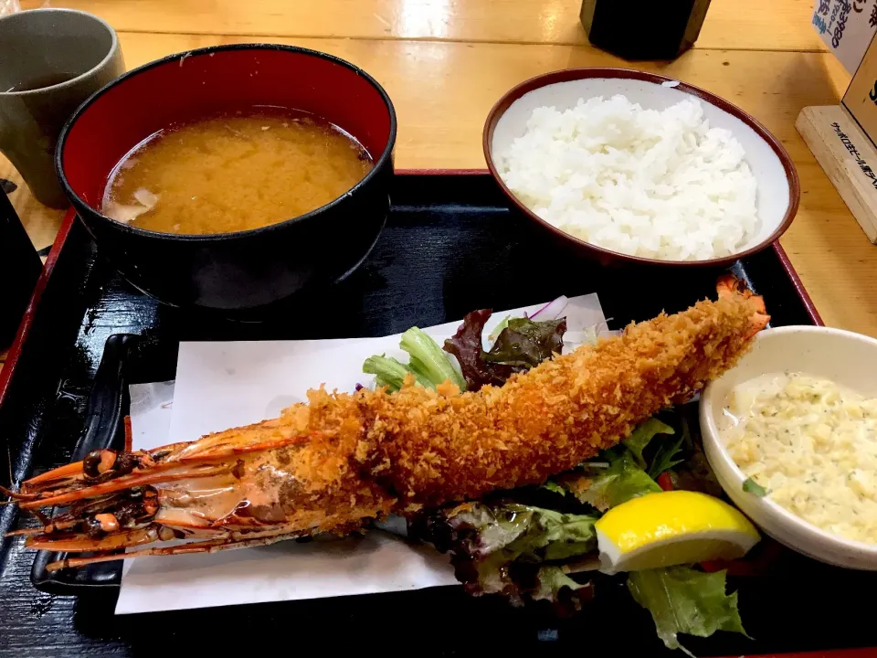 エビフライ定食|水蓮さん