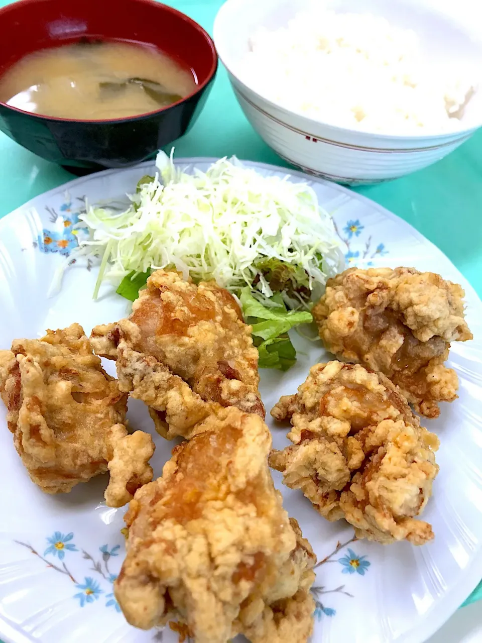 唐揚げ定食@高校学食|miyaさん