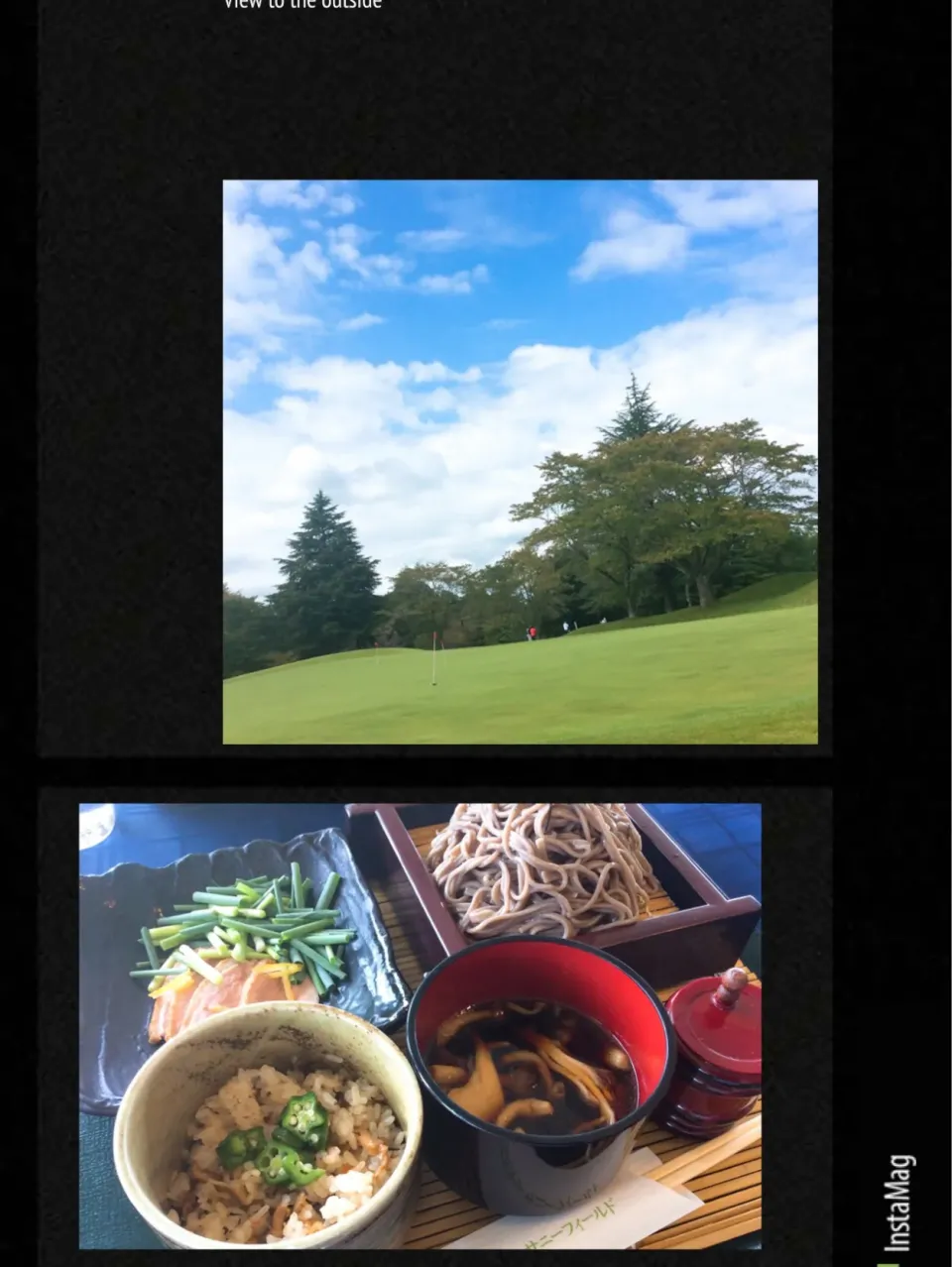 ゴルフ場飯⛳️🏌️‍♂️
鴨汁蕎麦定食😋|アライさんさん