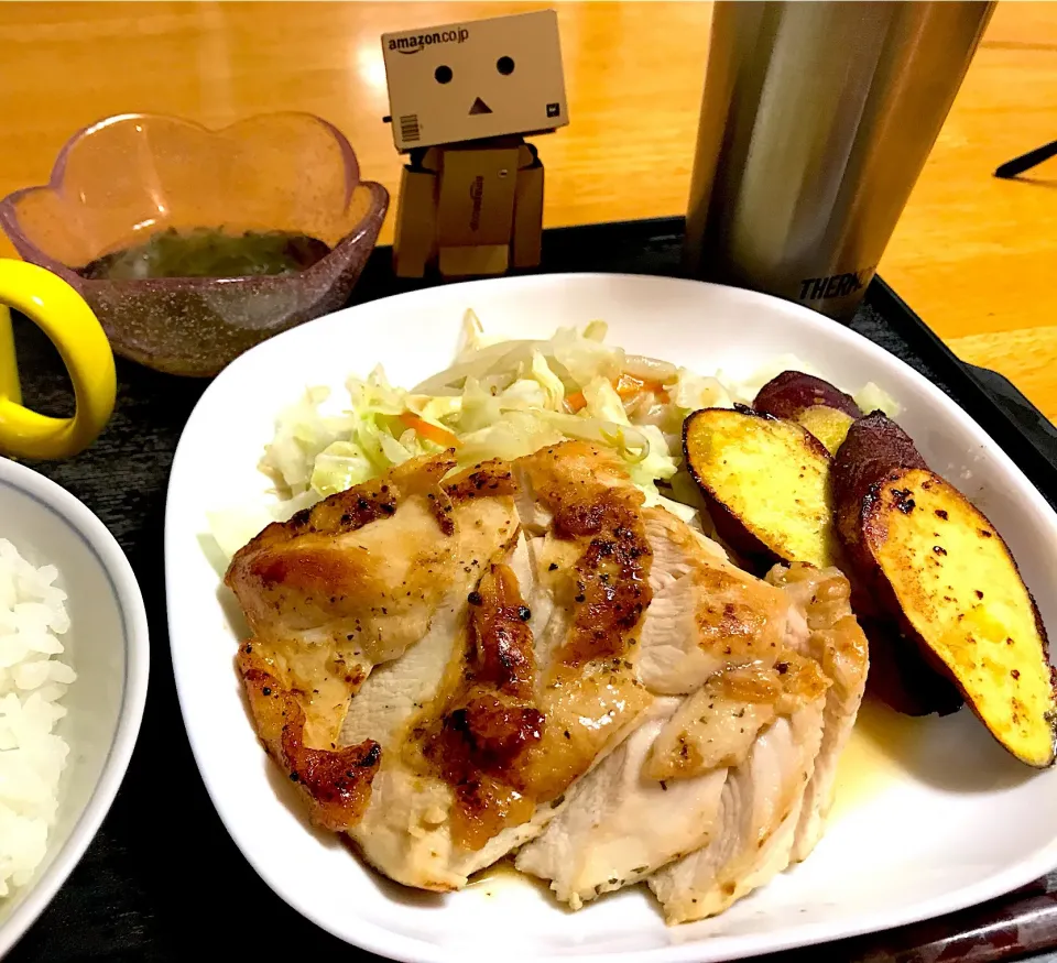 Snapdishの料理写真:チキンステーキ|かぐらさん