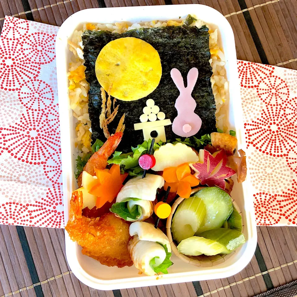 今日のおべんと★十五夜のお月見弁当|emichococo625さん