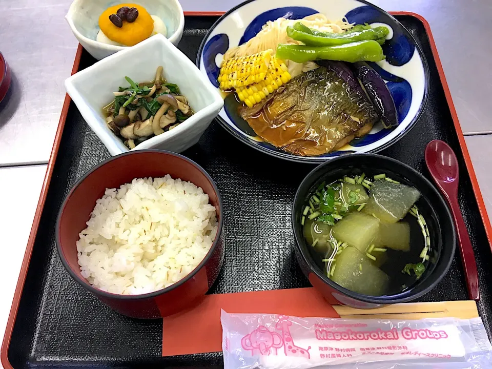 鯖そうめん定食(^^)
お月見だんごを添えて|Yumika Kagatsumeさん