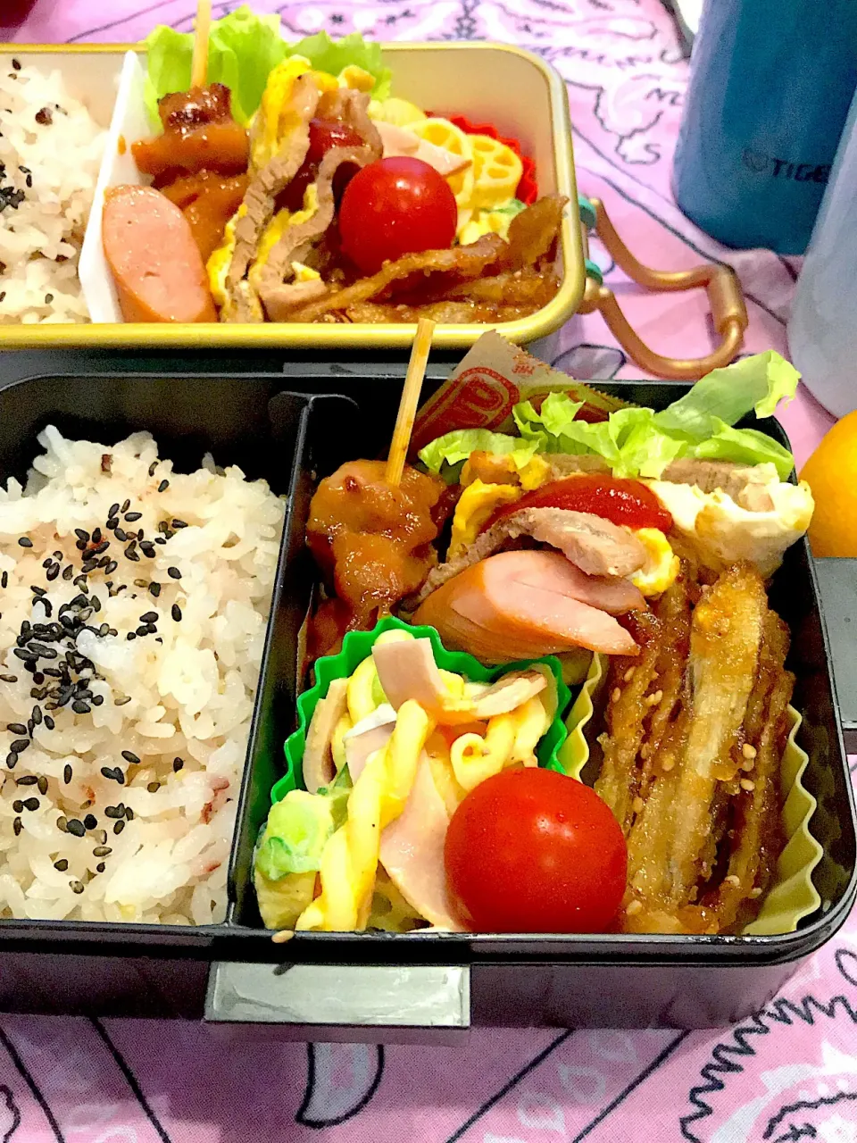 2018.9.25  JK&自分弁当～ポークピカタ♪|rinrin*mama*さん