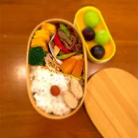 Snapdishの料理写真:牛炒め弁当|dan_mesiさん