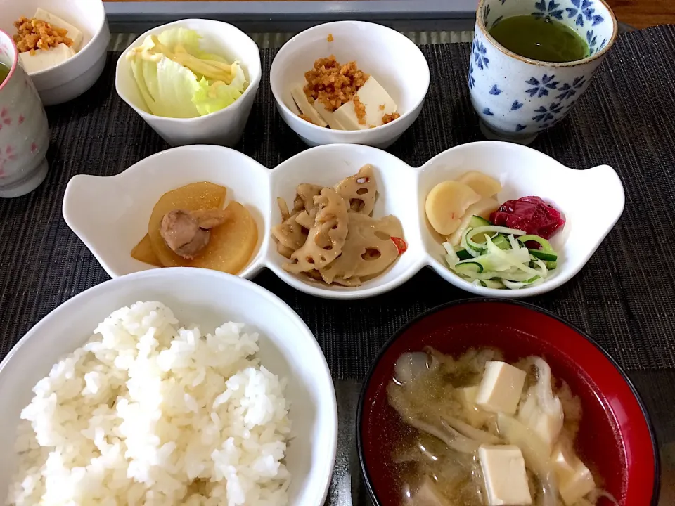 Snapdishの料理写真:男前美容師の朝食2018年9月25日|Booパパさん