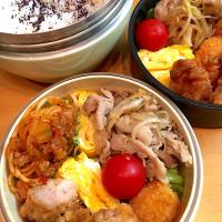 9月25日高1男子と旦那さん弁当！