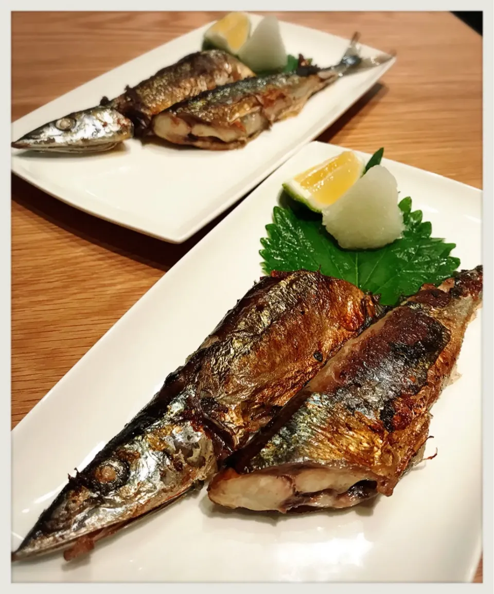 やっとありつきました〜Grilled Pacific saury|toyamadaさん