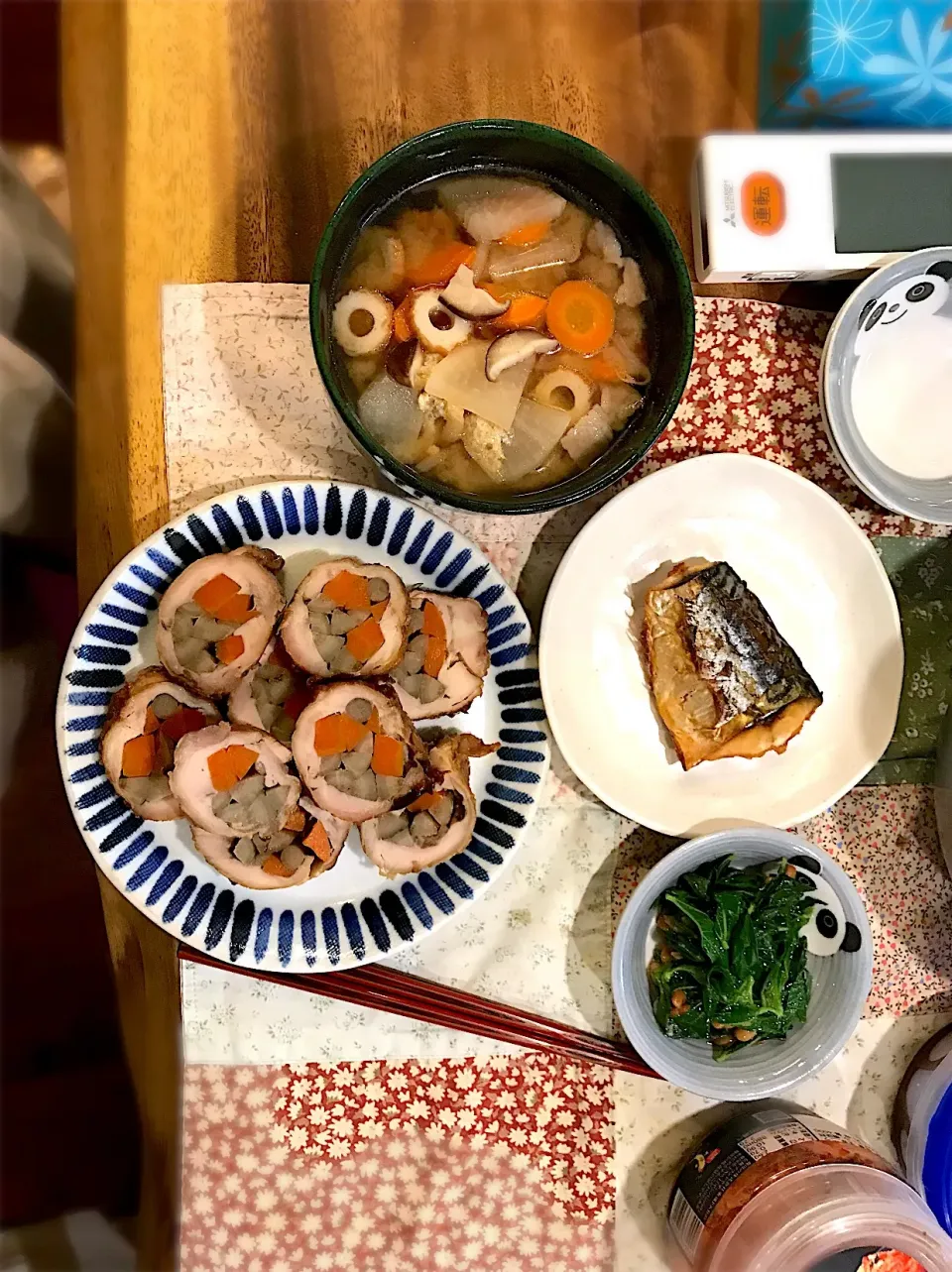 ゴボウと人参を鶏肉巻き|おやきょんさん