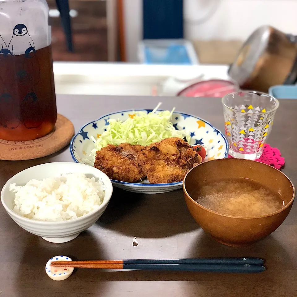 メンチカツ定食|ひかぽんさん