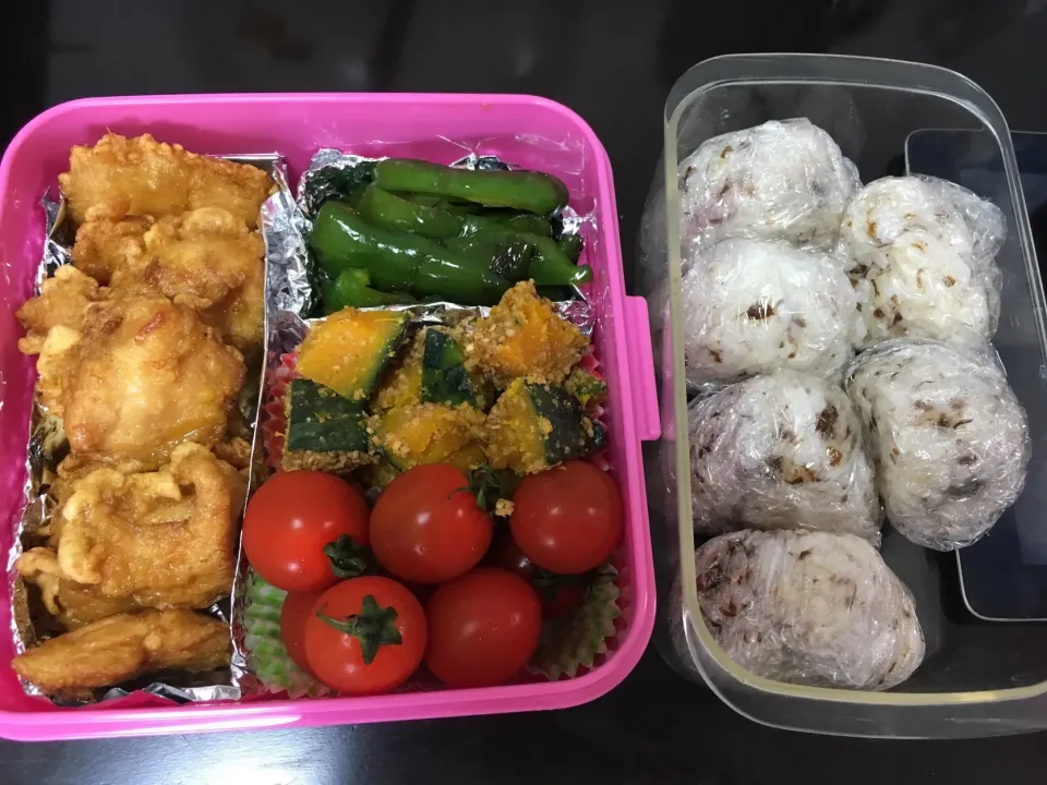 9/23 家族弁当。急遽決まったアスレチック行きの。|kikkiさん