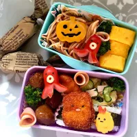 Snapdishの料理写真:すみっこぐらし
トンカツ&エビフライ弁当|まゆゆさん