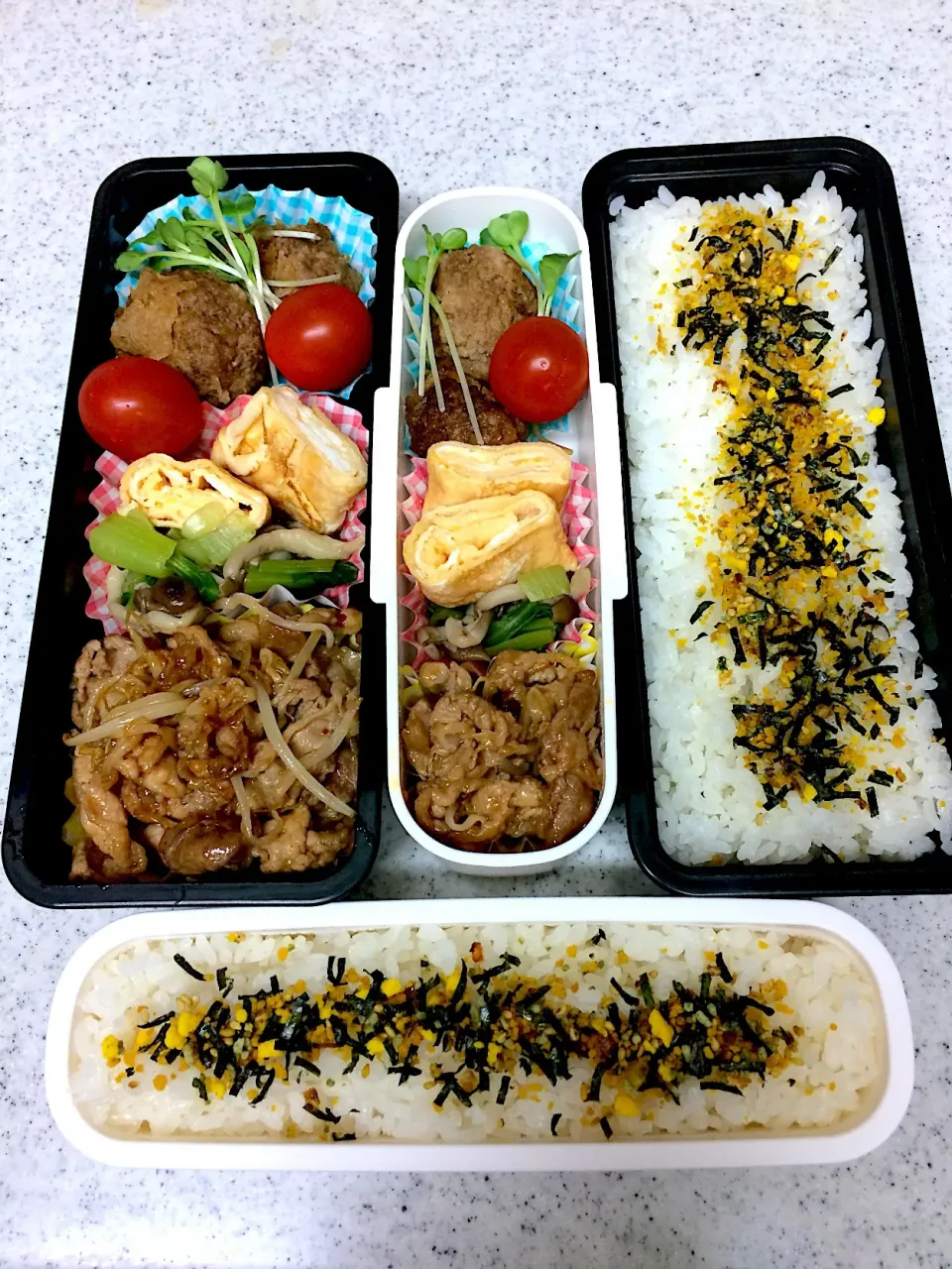 9月25日旦那さん＆兄貴のお弁当☀️|タモさん♫さん