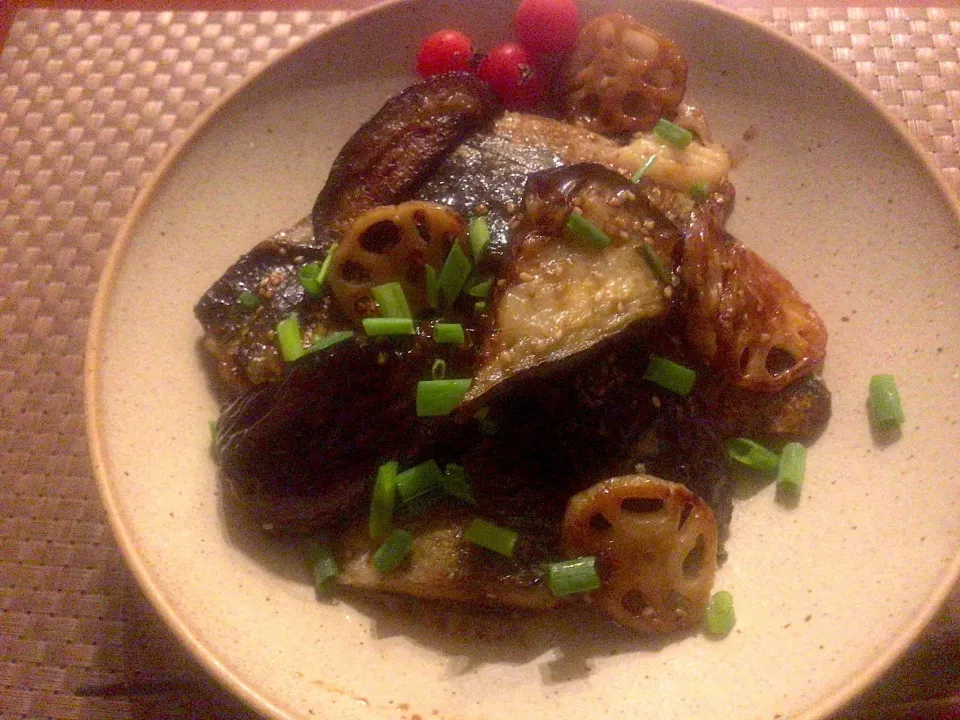 Salt mackerel w/Sesame soy sauce🐟 塩鯖の胡麻醤油焼き|🌈Ami🍻さん