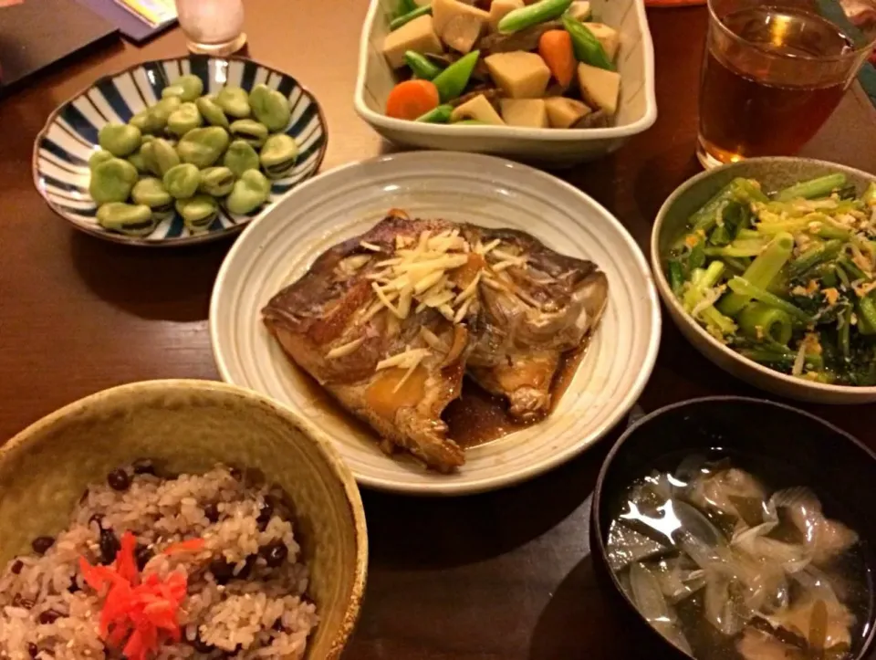 Snapdishの料理写真:お目出たい夕食|ankoさん