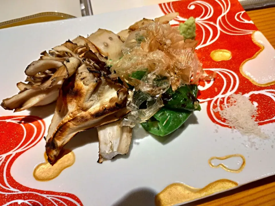 焼き物
万願寺唐辛子、長芋、舞茸|maroさん