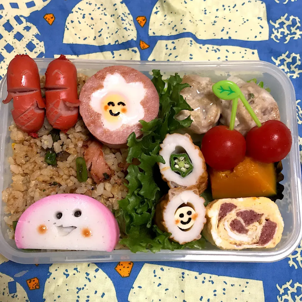 Snapdishの料理写真:2018年9月26日 オレ弁当♪|クッキングおやぢさん