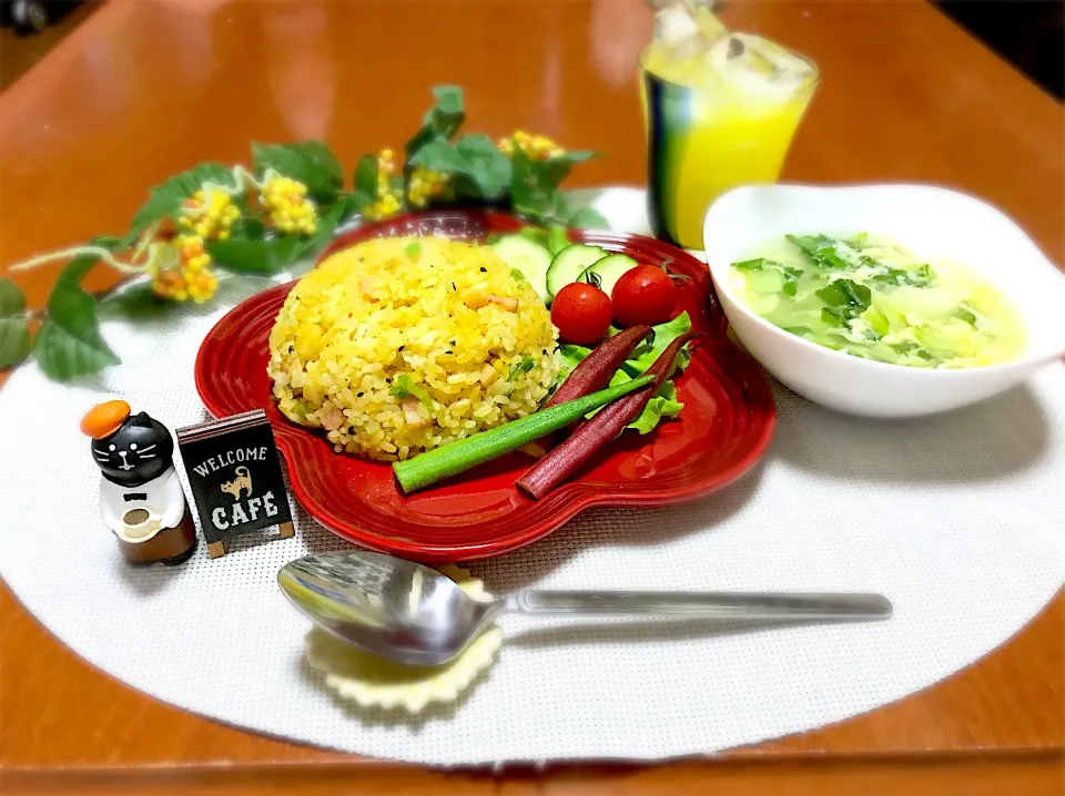 カレーチャーハン🍽😋|バシュランさん