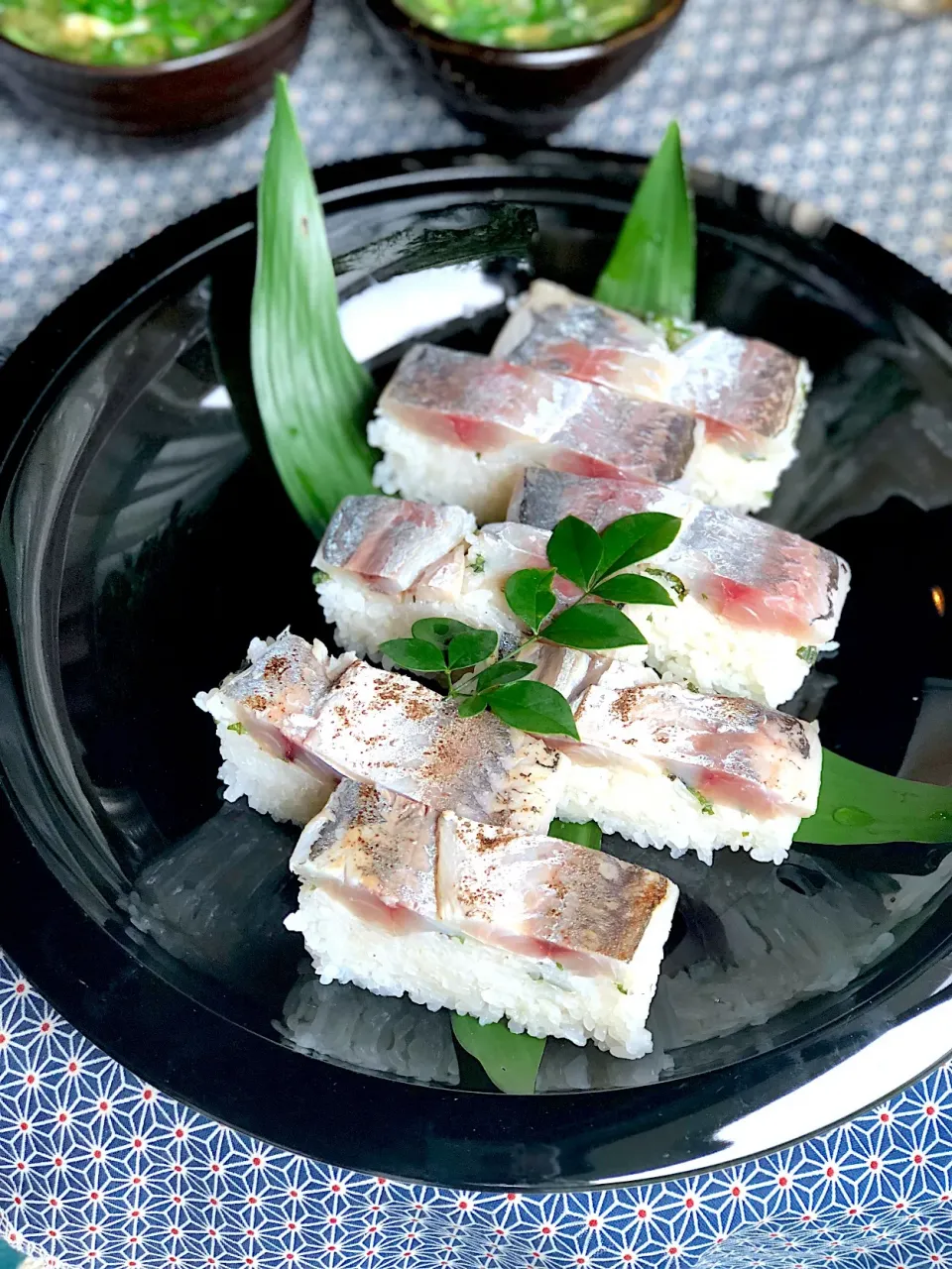 鯵押し寿司でお昼ごはん♪|ちーちさん