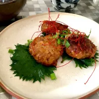 なぎ神のシャキシャキ鶏つくね|えりさん