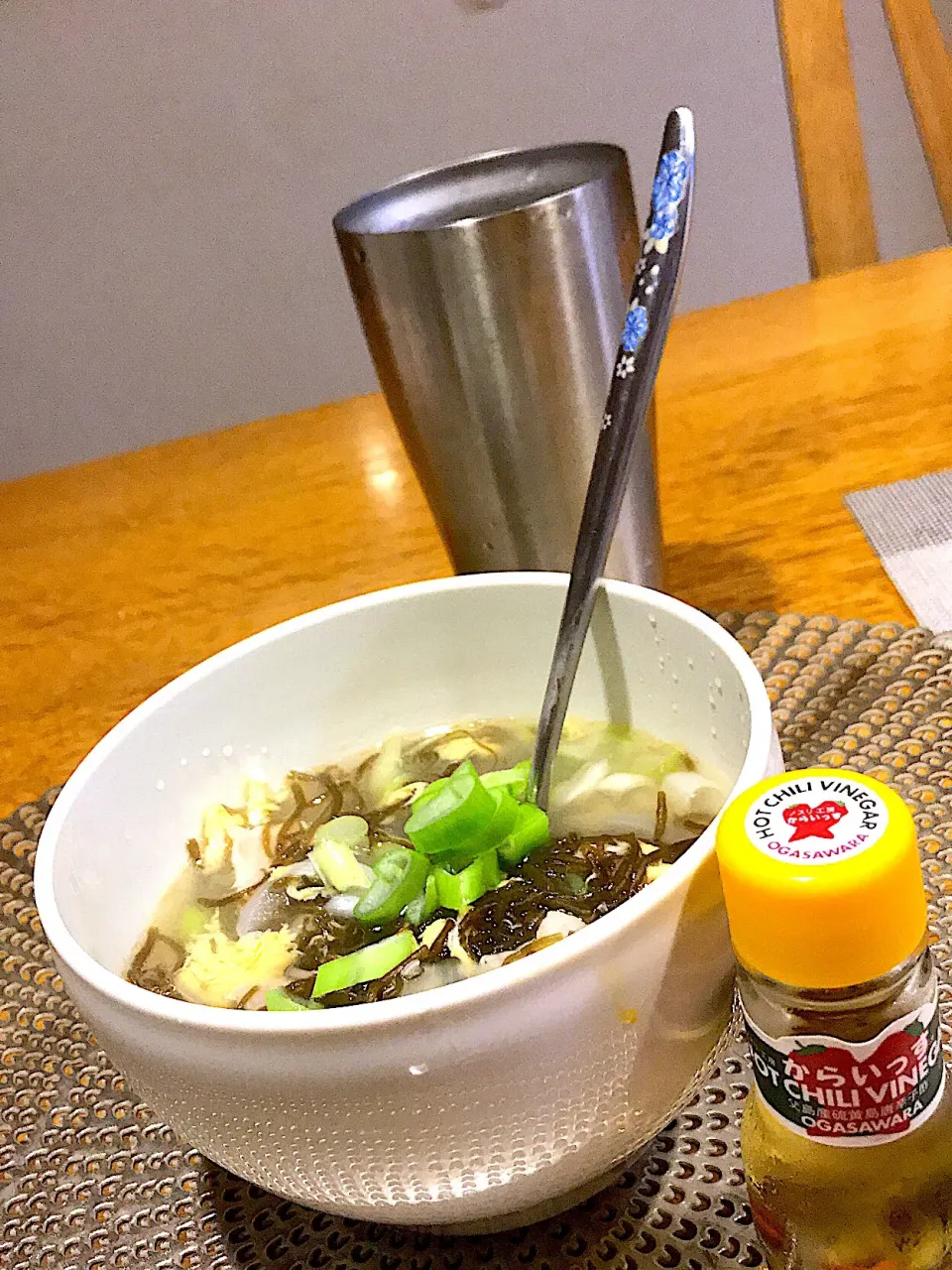 Snapdishの料理写真:冬瓜とモズクのスープ|まんぞーさん