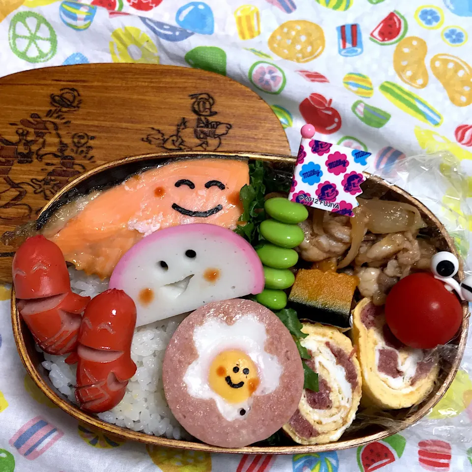 Snapdishの料理写真:2018年9月27日 オレ弁当♪|クッキングおやぢさん