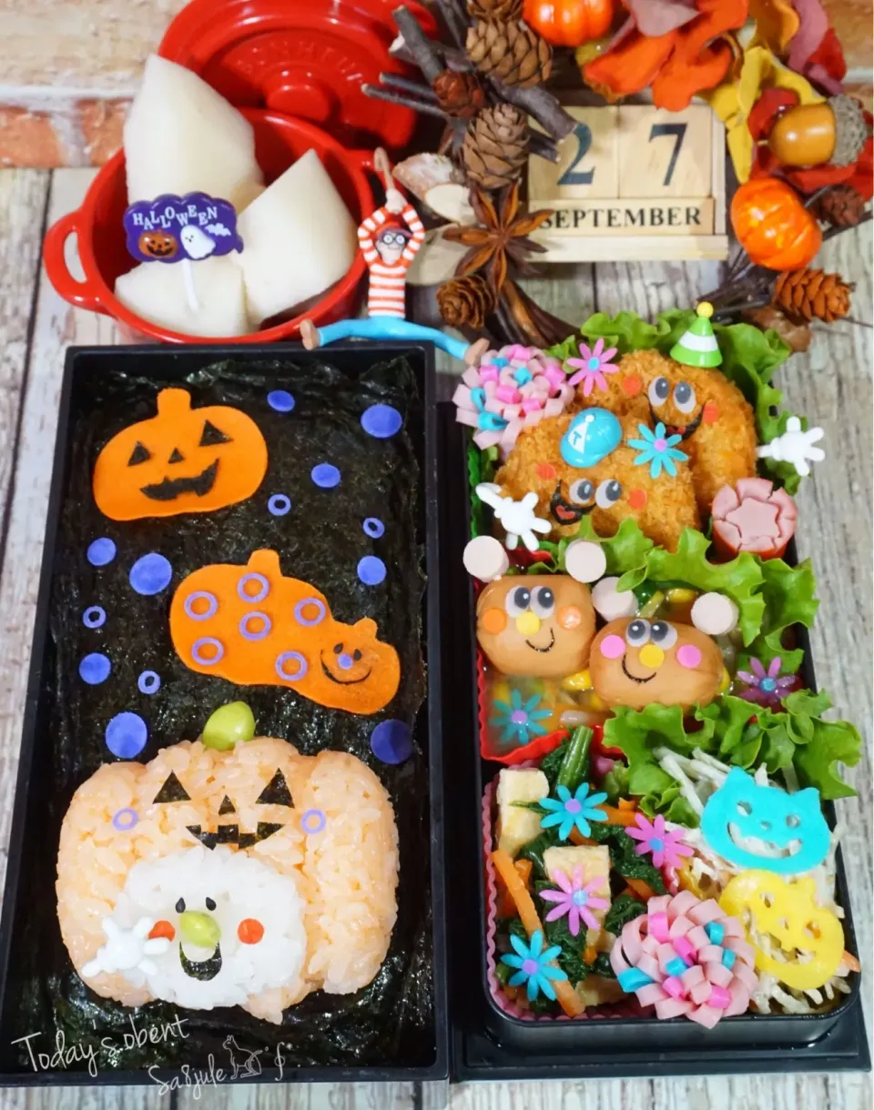 ジャックオーランタン🎃ぉ弁当|La-Jule Sa8さん