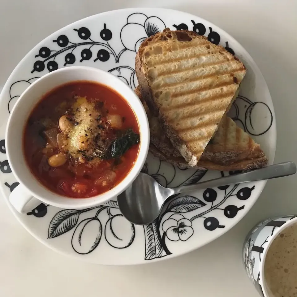 Snapdishの料理写真:モーニングプレート☕️|kayoさん