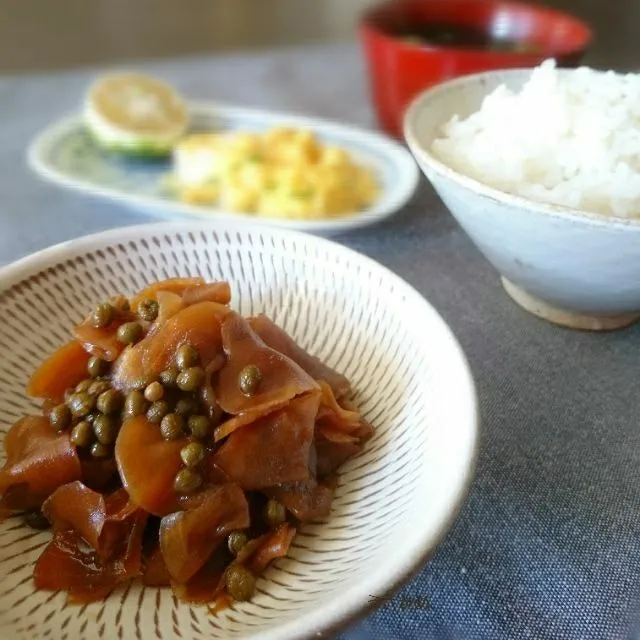 新生姜と実山椒の佃煮|うさかめさん