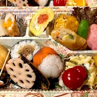 Snapdishの料理写真:カープ優勝弁当|愛ママさん