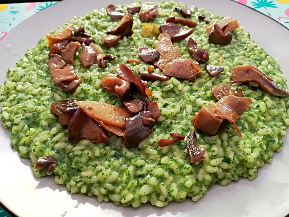 Risotto with Mushrooms, ginger and basil 🤩|Natalia Rodriguezさん