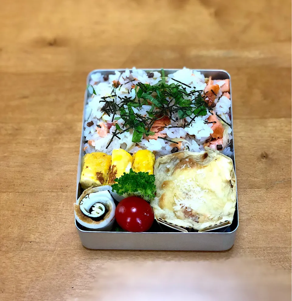 さっぱり鮭ごはん弁当|sachi ＊さん