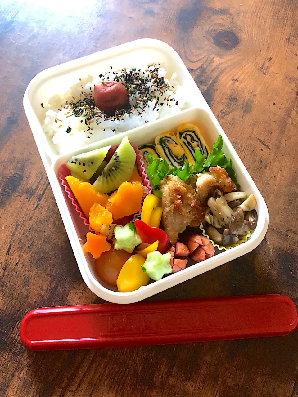 Snapdishの料理写真:2018.09.28 娘弁当🍀|fuuuuさん