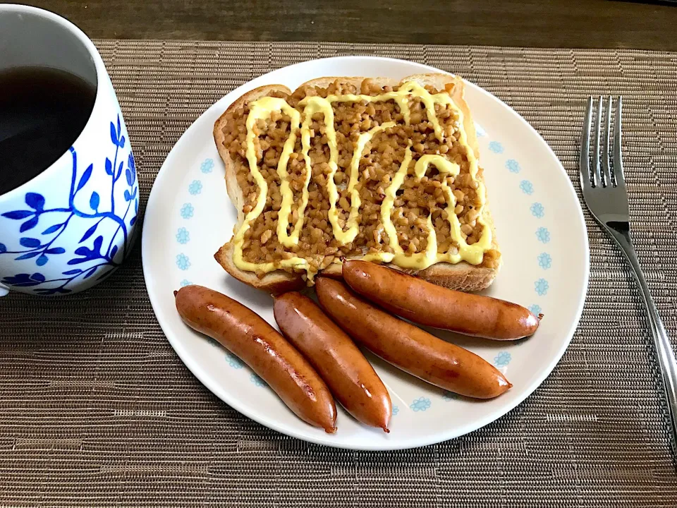 Snapdishの料理写真:おひるごはん|しいたけ茶さん