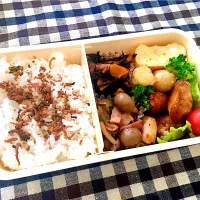 Snapdishの料理写真:旦那さん弁当♡⍢⃝♡|ゆうかさん