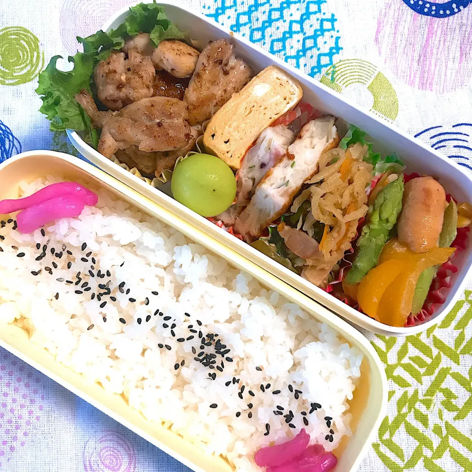 今日のお弁当♡鶏肉のマキシマム焼き|ゆりさん