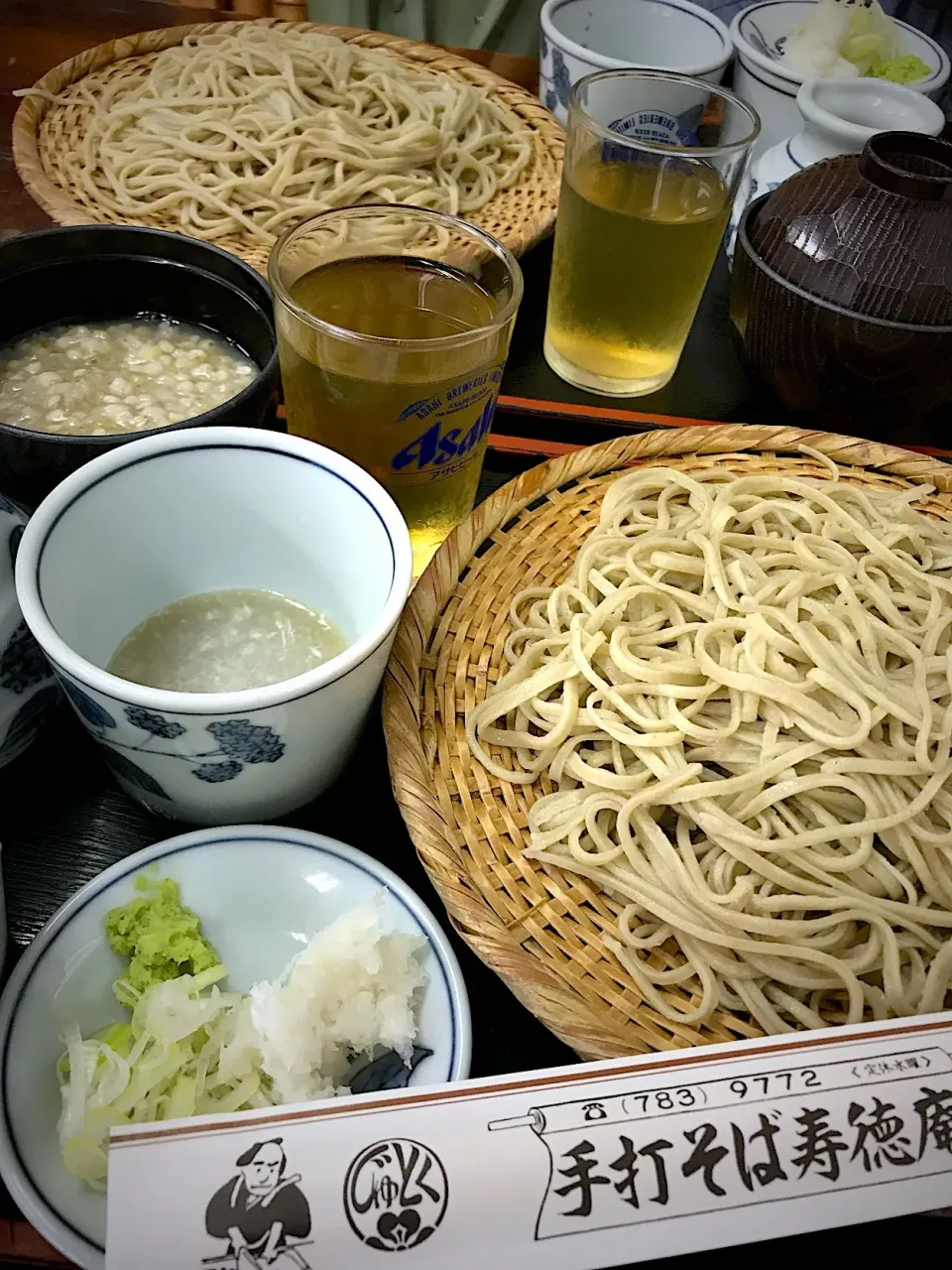 ちーちーさんおすすめの蕎麦処 寿徳庵にて十割蕎麦と蕎麦粥とそば茶、蕎麦湯|シュトママさん