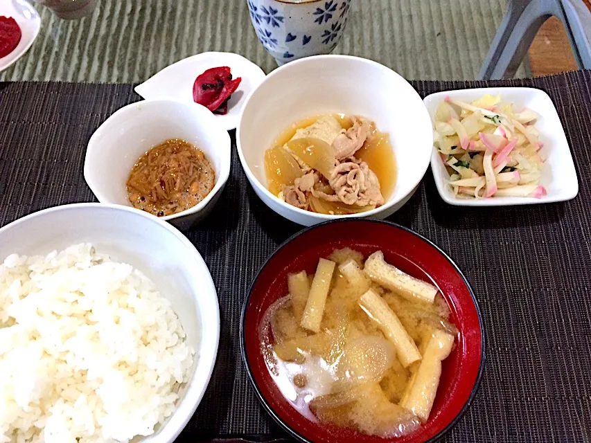 Snapdishの料理写真:男前美容師の朝食2018年9月29日|Booパパさん