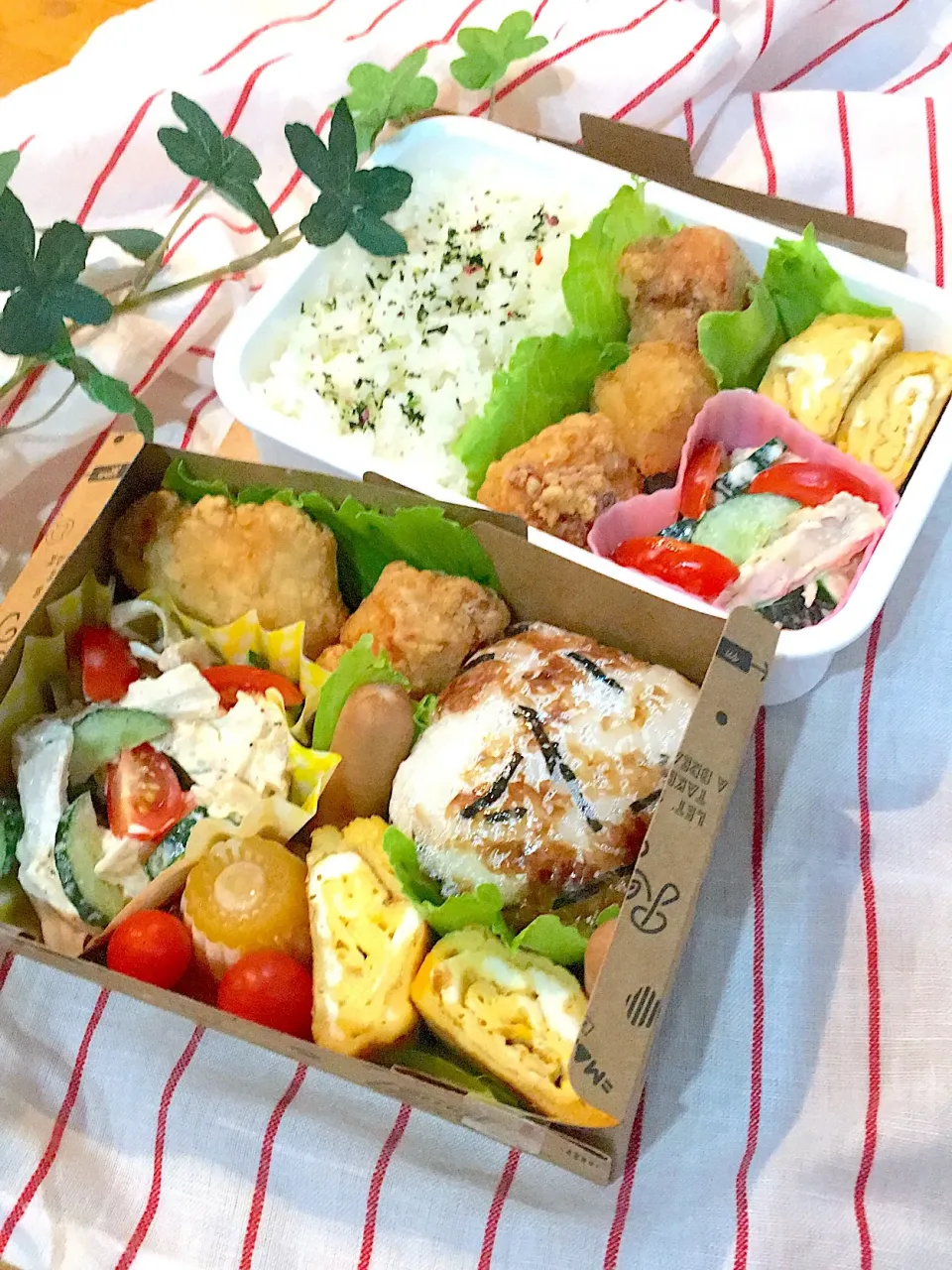 Snapdishの料理写真:唐揚げ弁当|Rieさん