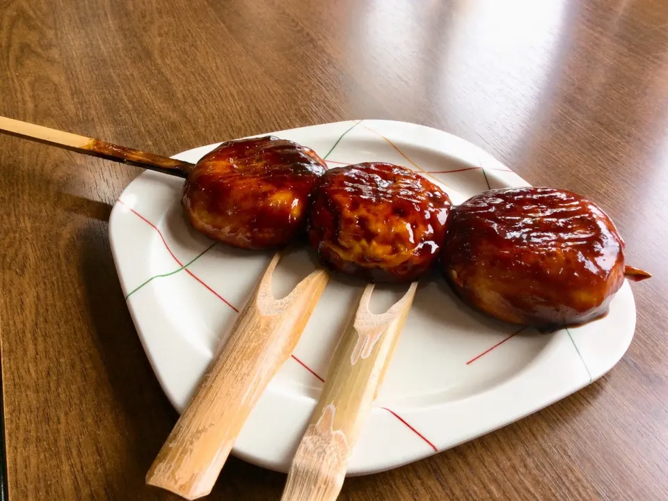 Snapdishの料理写真:焼き饅頭😻あんこ入り|アライさんさん