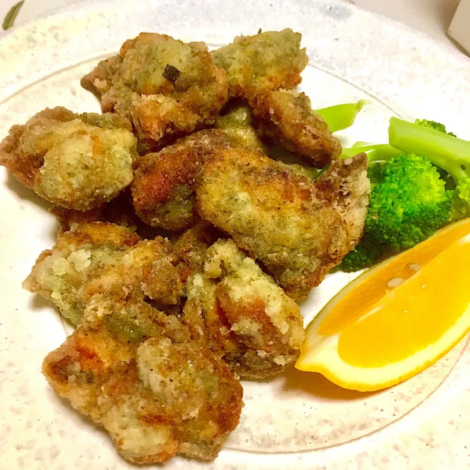 バジルチキンの竜田揚げ|夏蜜柑さん