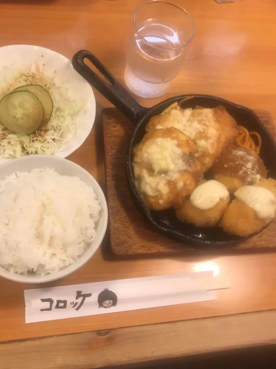 Snapdishの料理写真:コロッケ 長崎市ハンバーグ コロッケ|ぴょんこさん